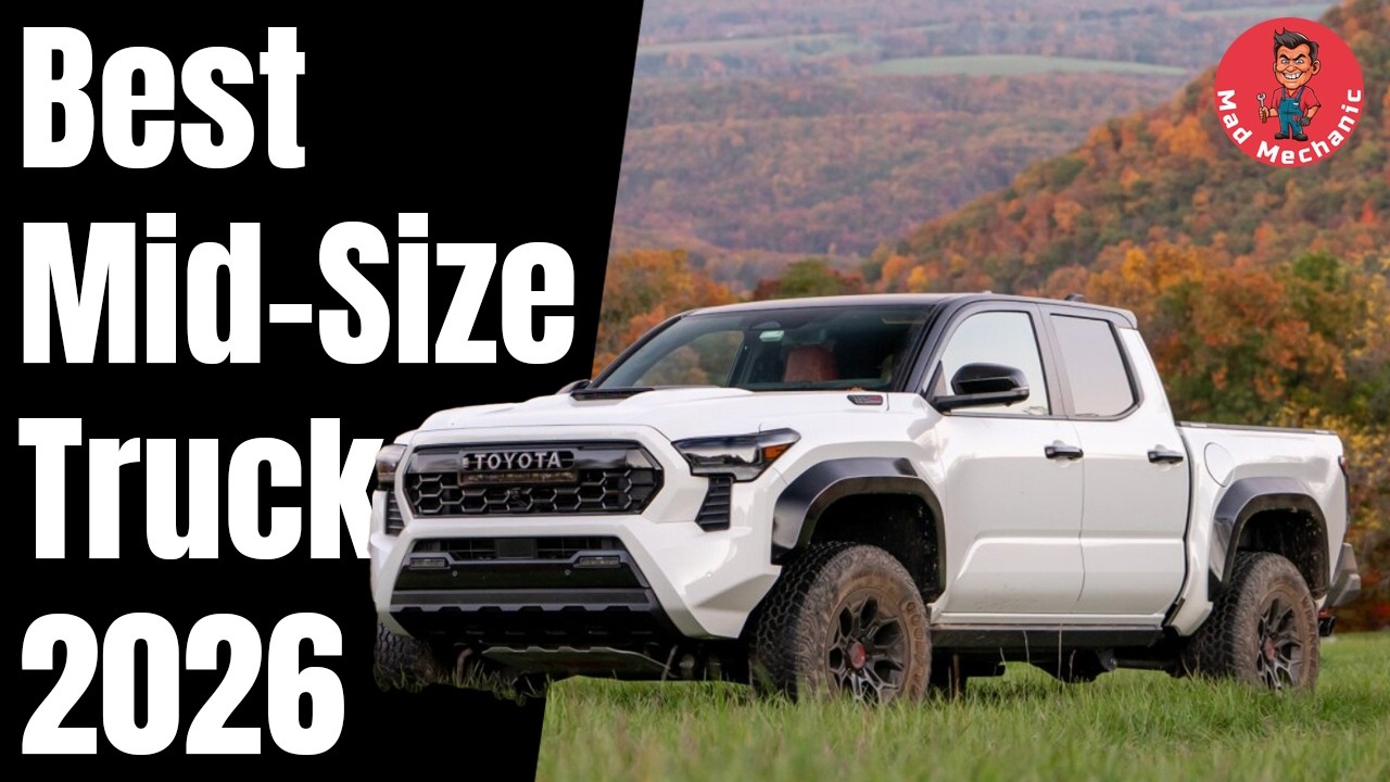 MIDSIZE Pickup Showdown 2026 &mdash; мы оценили модели 2026 года от худших к лучшим