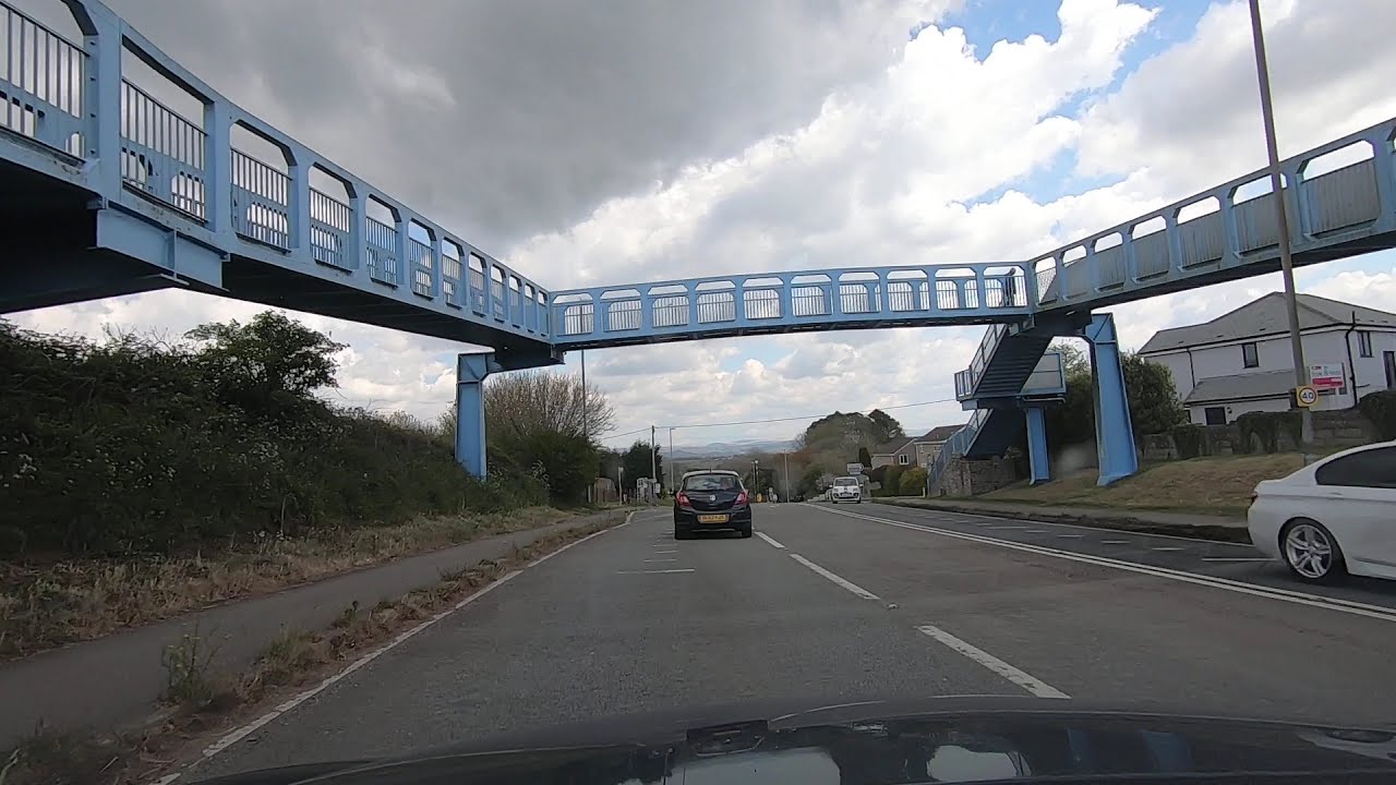 Driving in UK - Looe, Cornwall to Plymouth, Devon