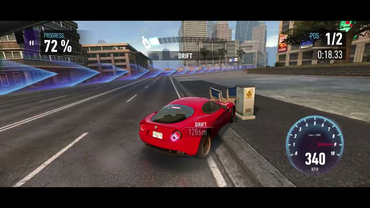 Need for speed no limits / Alfa Romeo 8C / Gridlock / Speedster 