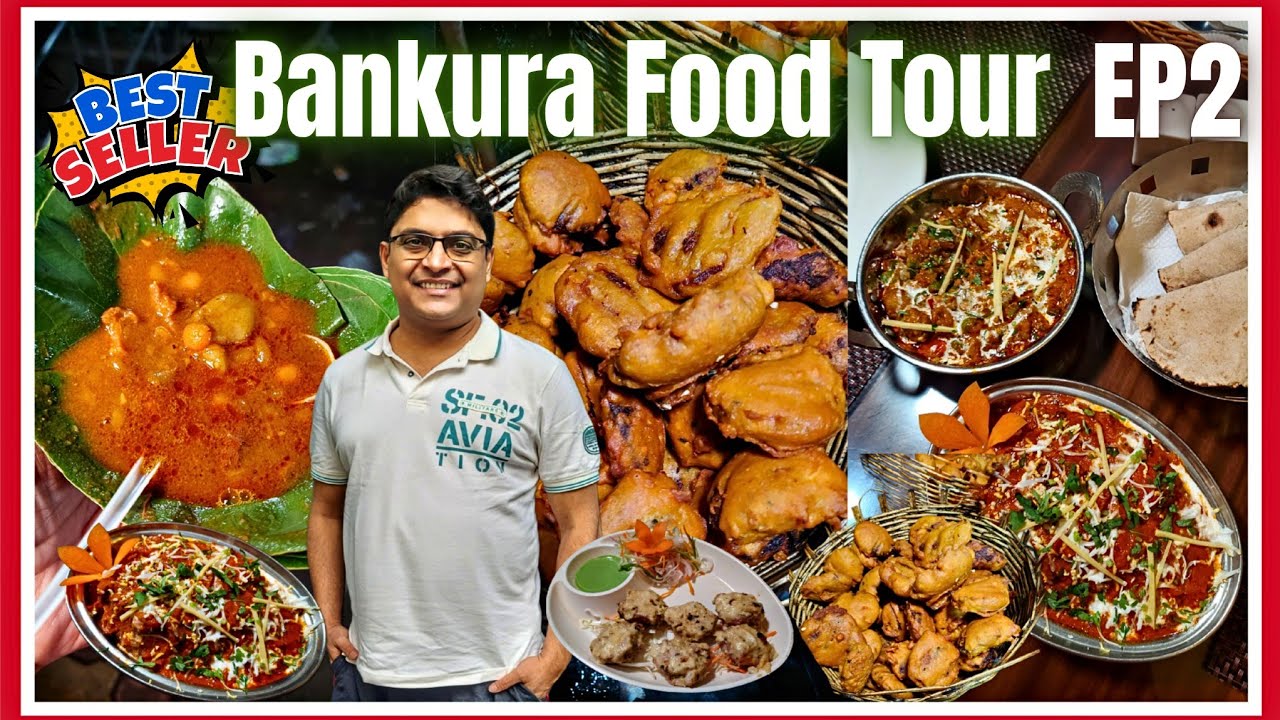 Bankura Food Tour EP2 | গুইরাম পালের ফেমাস খাসির ঘুগনি | সাগরের সেরা চপ | Best Food at Hotel Hilton
