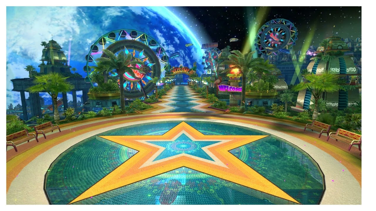 Sonic Colors - Tropical Resort cover (acts 1+3)