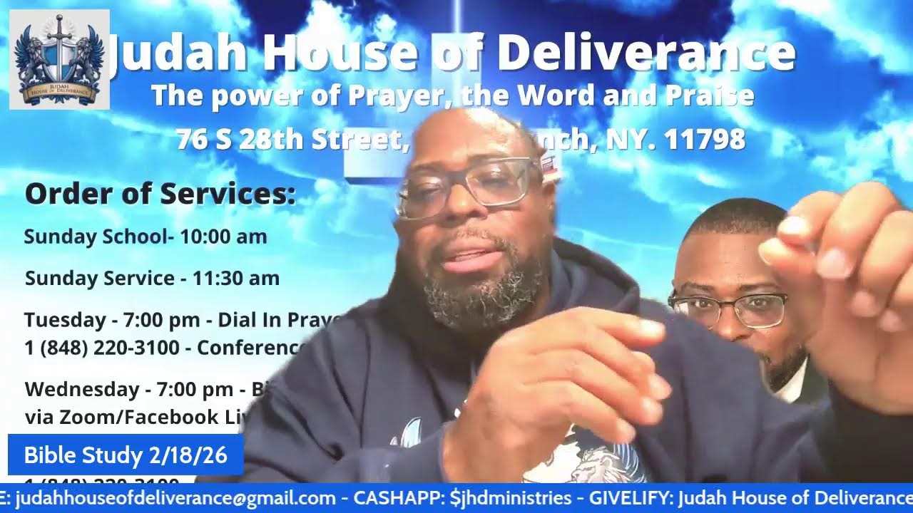 Bible Study 2/18/26