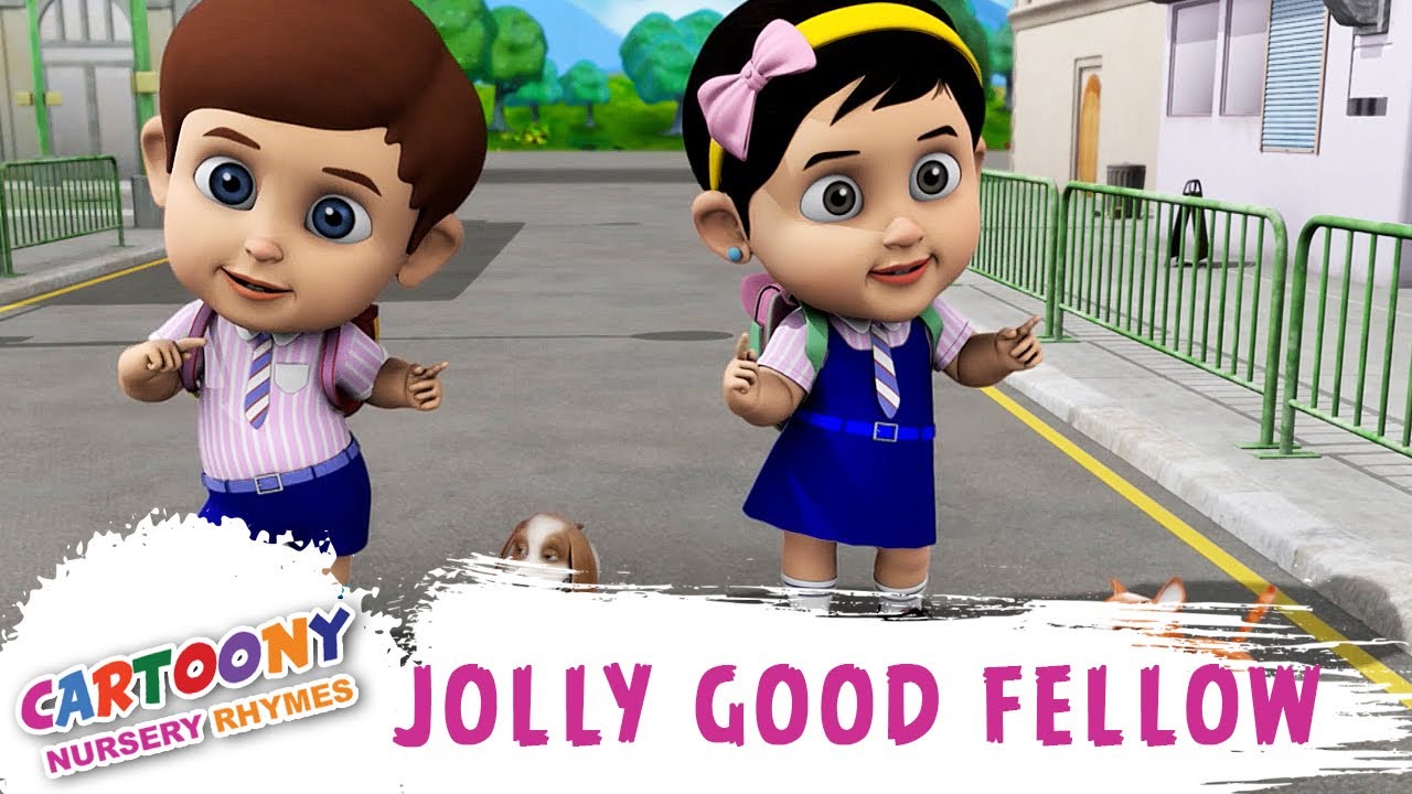 For he's a jolly good fellow | Nursery rhymes songs for Kids | Cartoony Nursery Rhymes