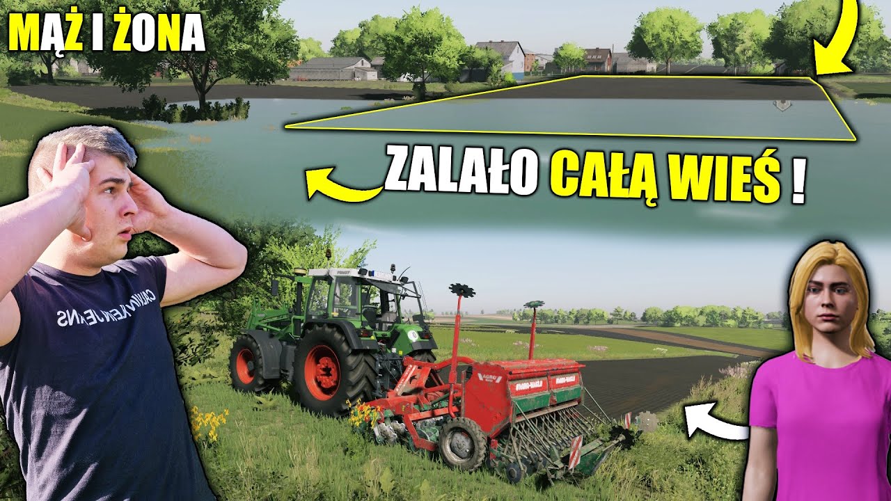 SKORZYSTAŁEM NA ZALANIU POLA SĄSIADA😱 RUSZAM NA ZAKUPY PÓL😍 REAKCJA WIKTORII NA ...😀┃MĄŻ I ŻONA┃95