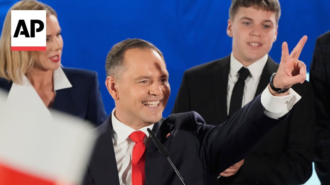 Poland exit polls show a near tie in presidential runoff