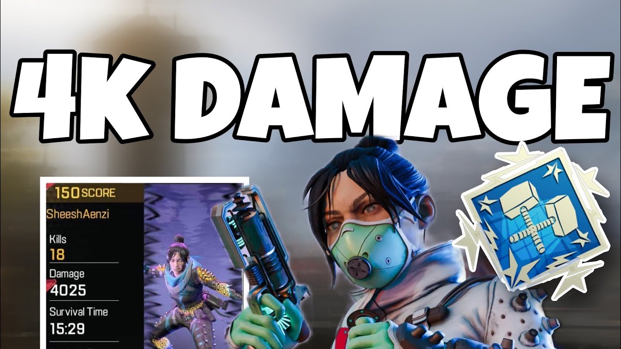 4K DAMAGE on Wraith using IPAD AIR 3