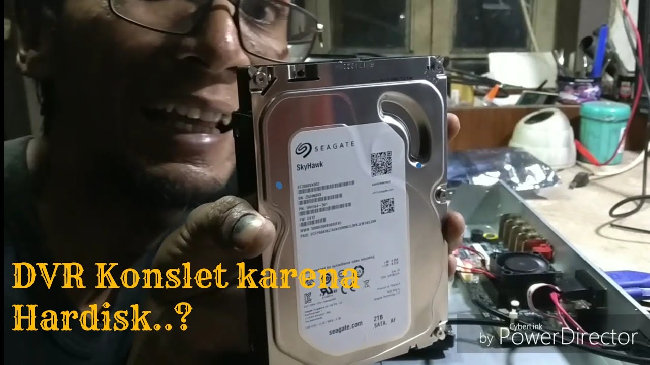 DVR Konslet karena Hardisk Kok bisa ya....