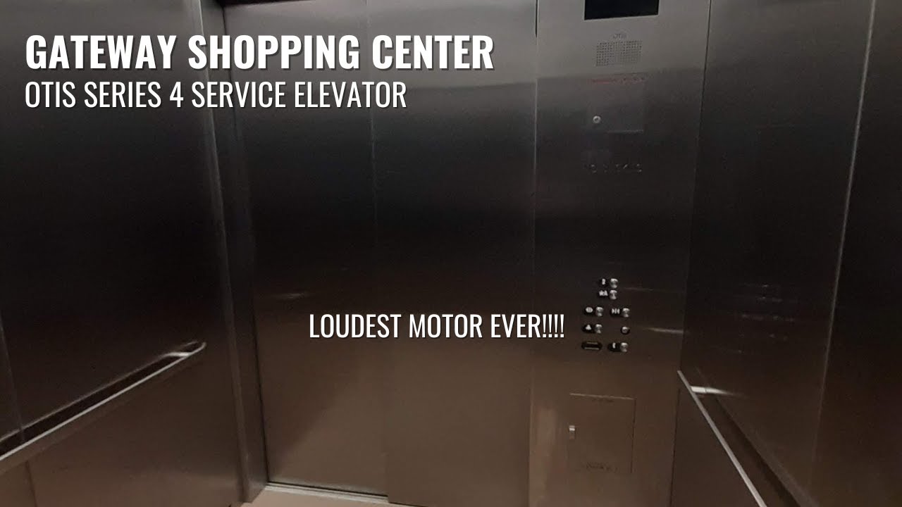 Basic but LOUD OTIS Series 4 Hydraulic Service Elevator | Gateway Memorial City | Houston, TX
