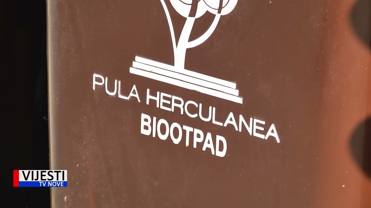 Vijesti TVN - U Pulu stigao prvi kontingent posuda za bio otpad