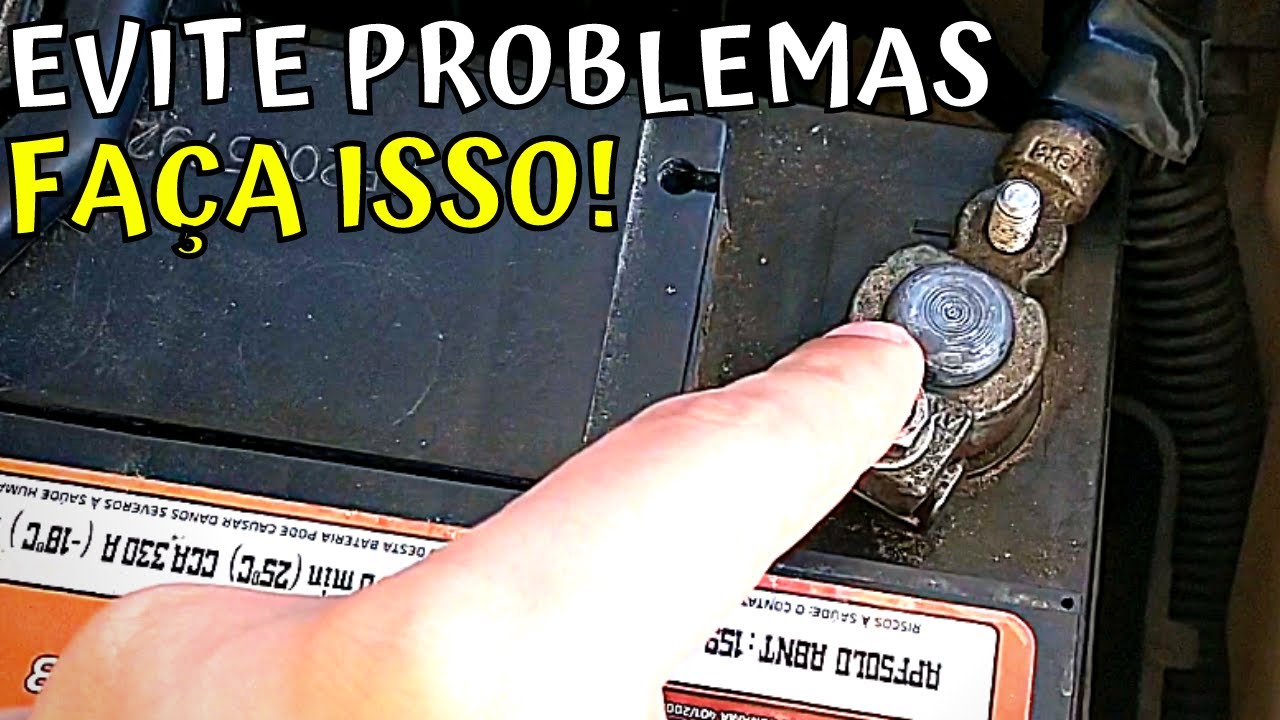 MOTOR FALHANDO? COMO ACABAR ZINABRE BATERIA (RESOLVIDO)