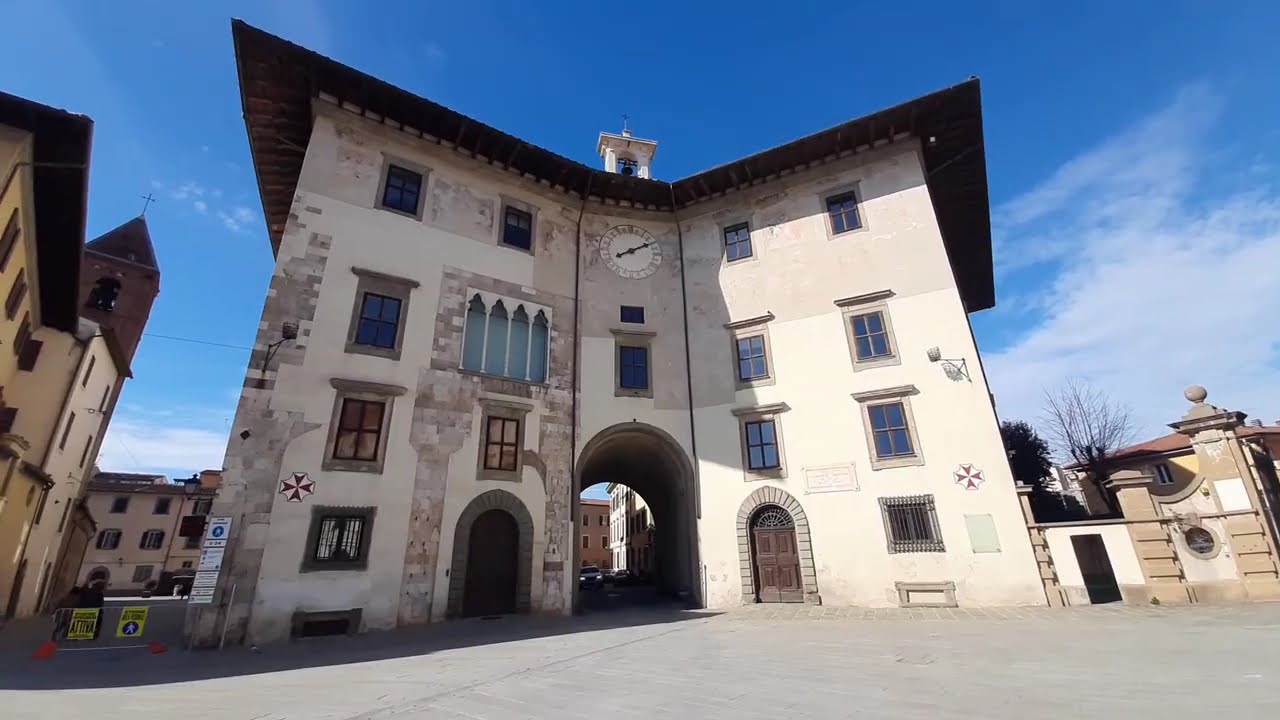 Touring City of Pisa Italy