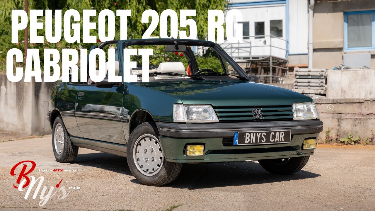 PEUGEOT 205 ROLAND GARROS CABRIOLET