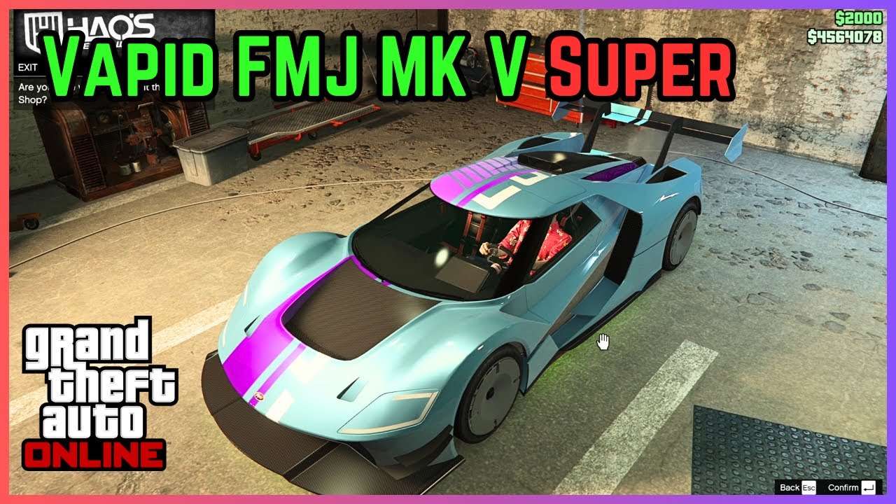 GTA Online Vapid FMJ MK V SUPER customization | New DLC car