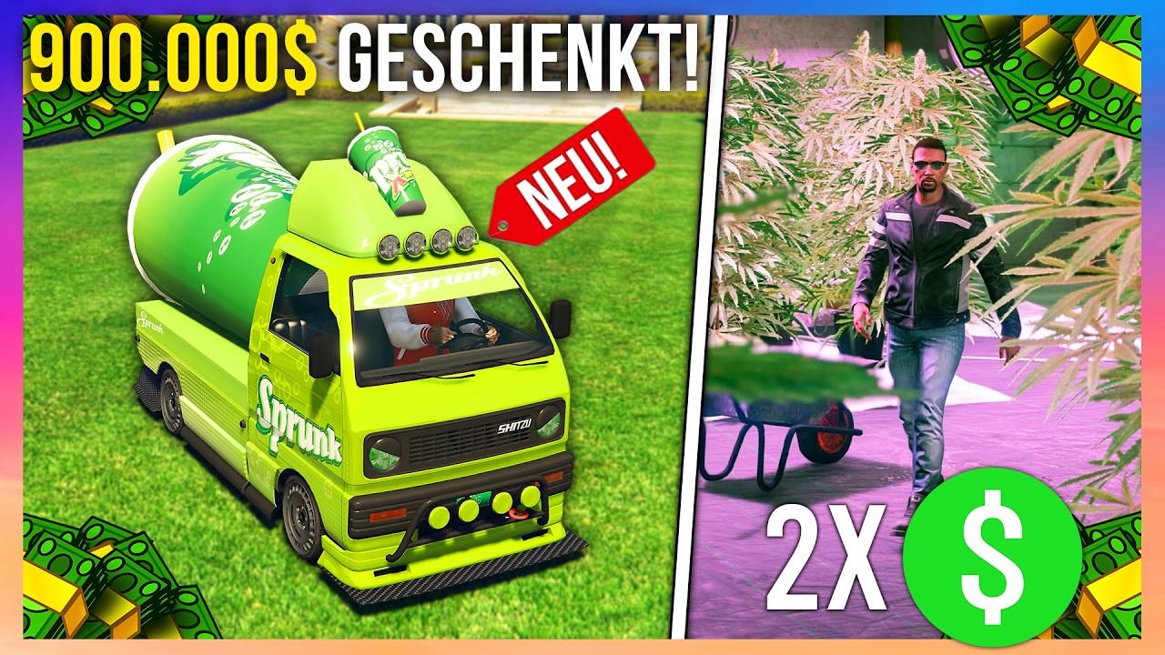 Fette Eventwoche in GTA 5! Neues Fahrzeug, 5 GRATIS Autos, 900.000$ geschenkt & mehr!