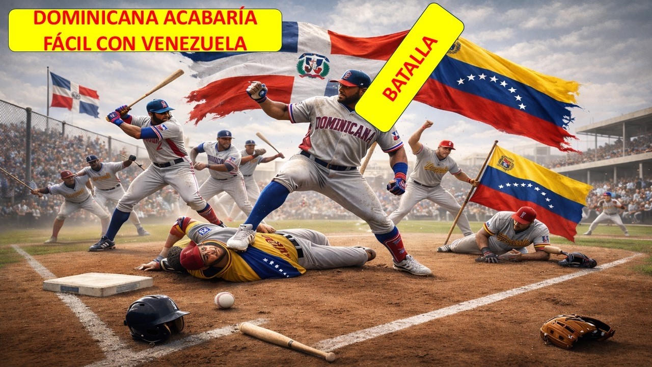 FUERTE discusión “VENEZUELA” no sale con DOMINICANA y si gana es una sorpresa