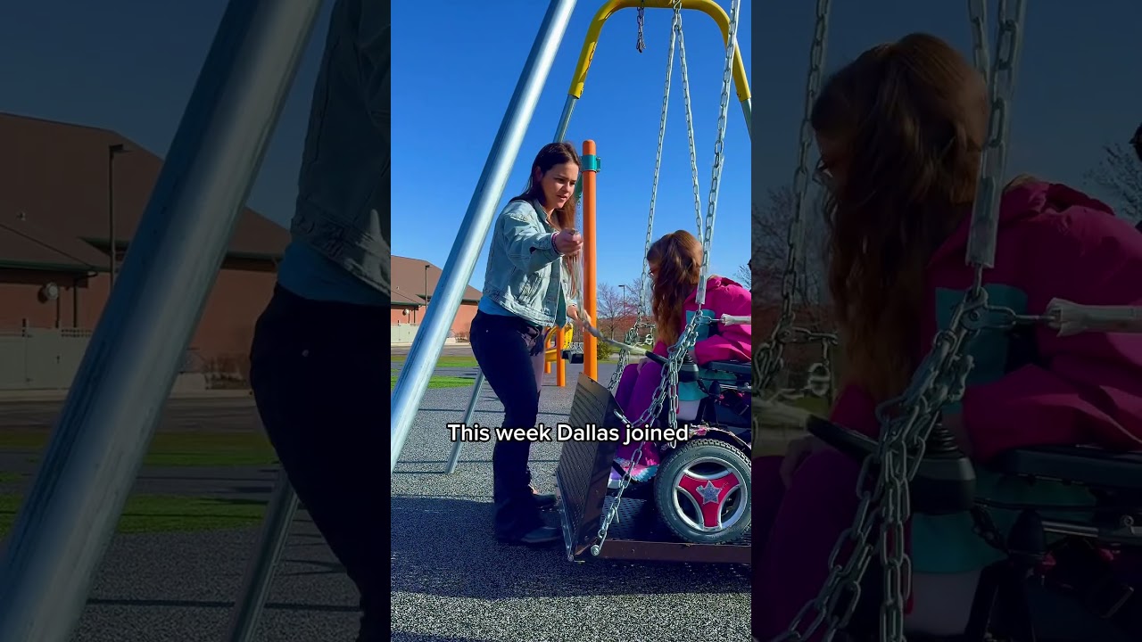 Please support @TheRecessProject to help build inclusive school playgrounds #shorts #inclusion