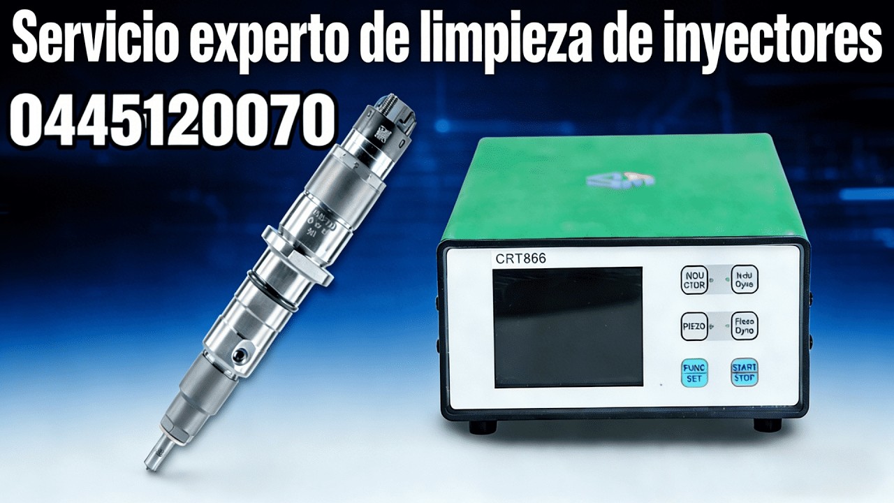 【7-2】Deja de adivinar, empieza a probar: Cómo diagnosticar inyectores 0445120070 como un profesional