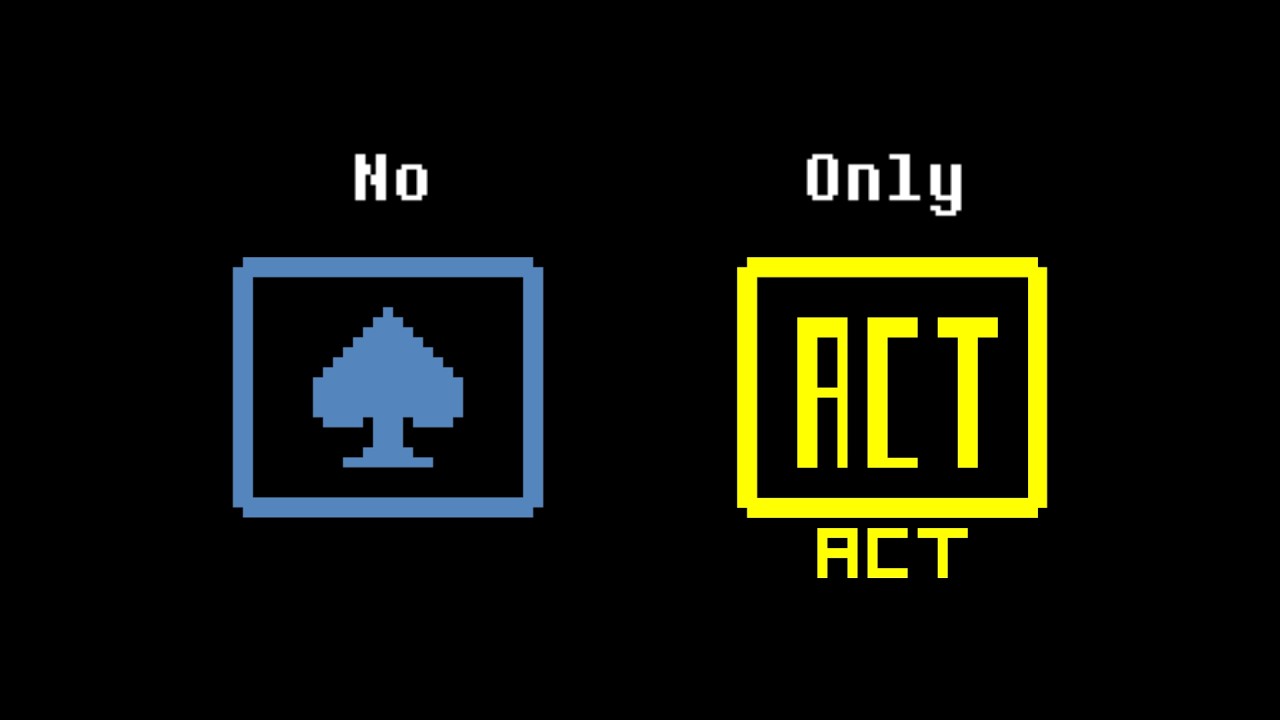 RK special dialouge for only ACTing - Deltarune Chapter 3