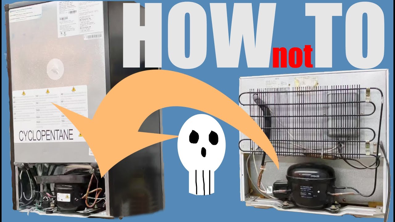 Mini Fridge Fix - Compressor Swap