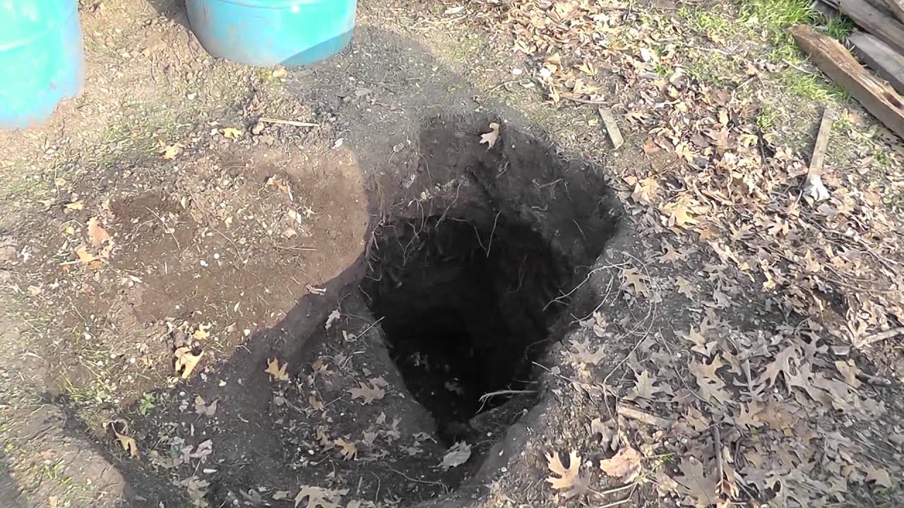 Privy Digging in Osage City Kansas