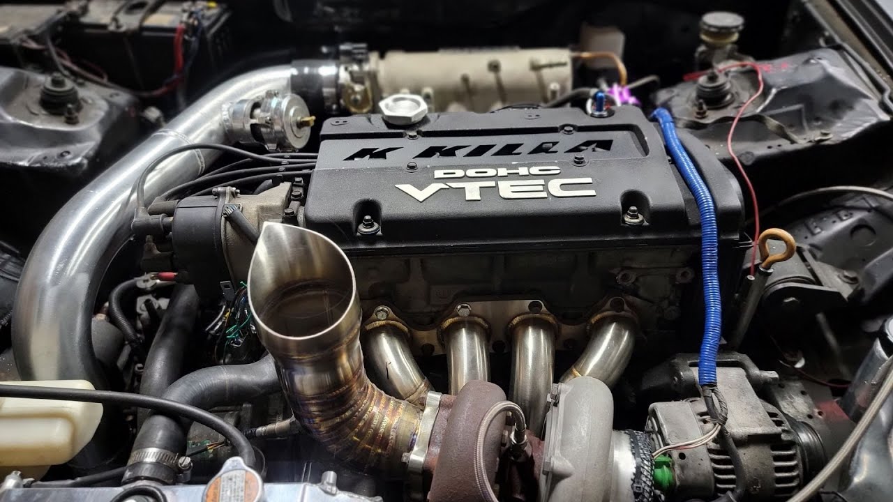 EK H22a Turbo set up and car review