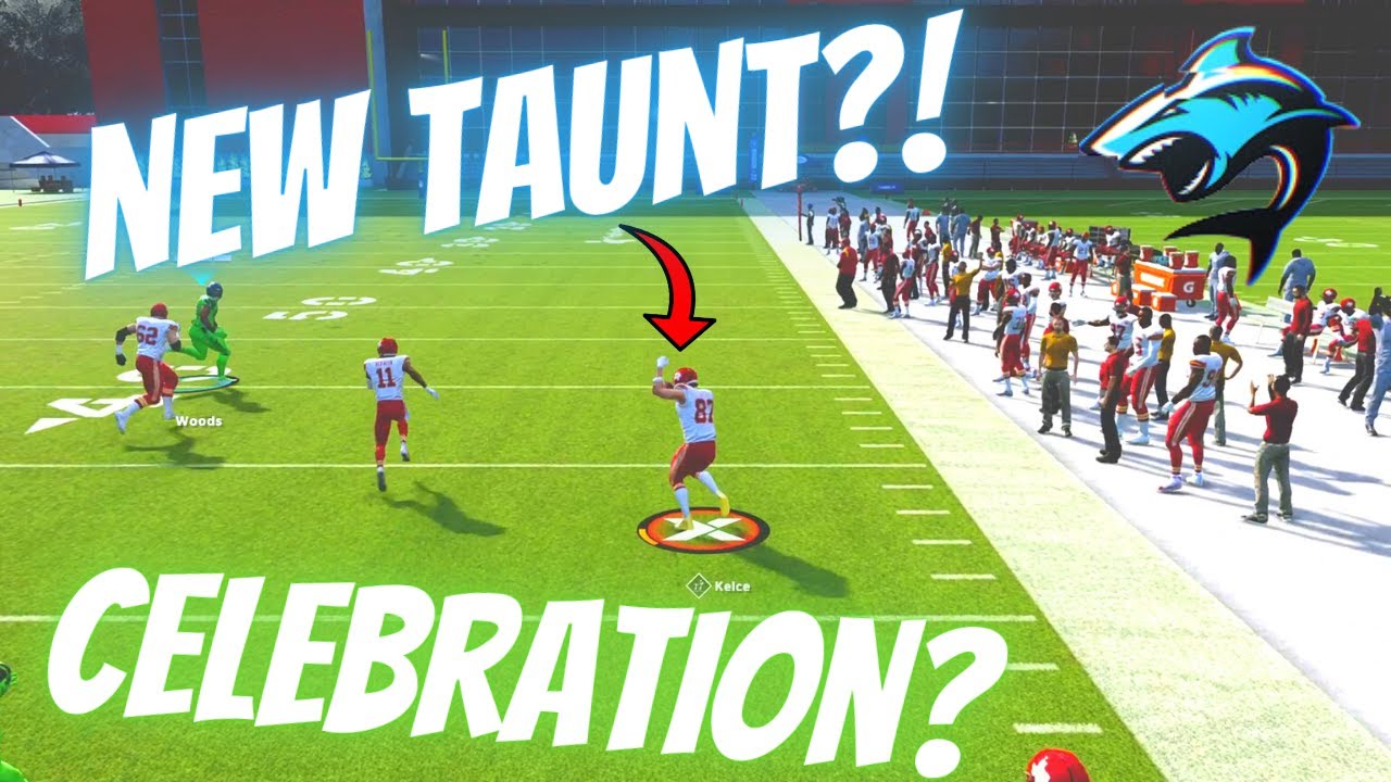 IS THIS A NEW CELEBRATION? NEW TAUNT MADDEN 22? RAREST CELEBRATION MADDEN 22 #Shorts #Madden22