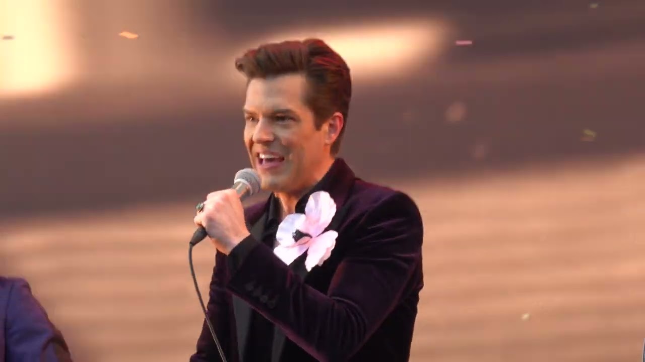 The Killers - Fire In Bone Live at Falkirk Stadium, Scotland Night 1