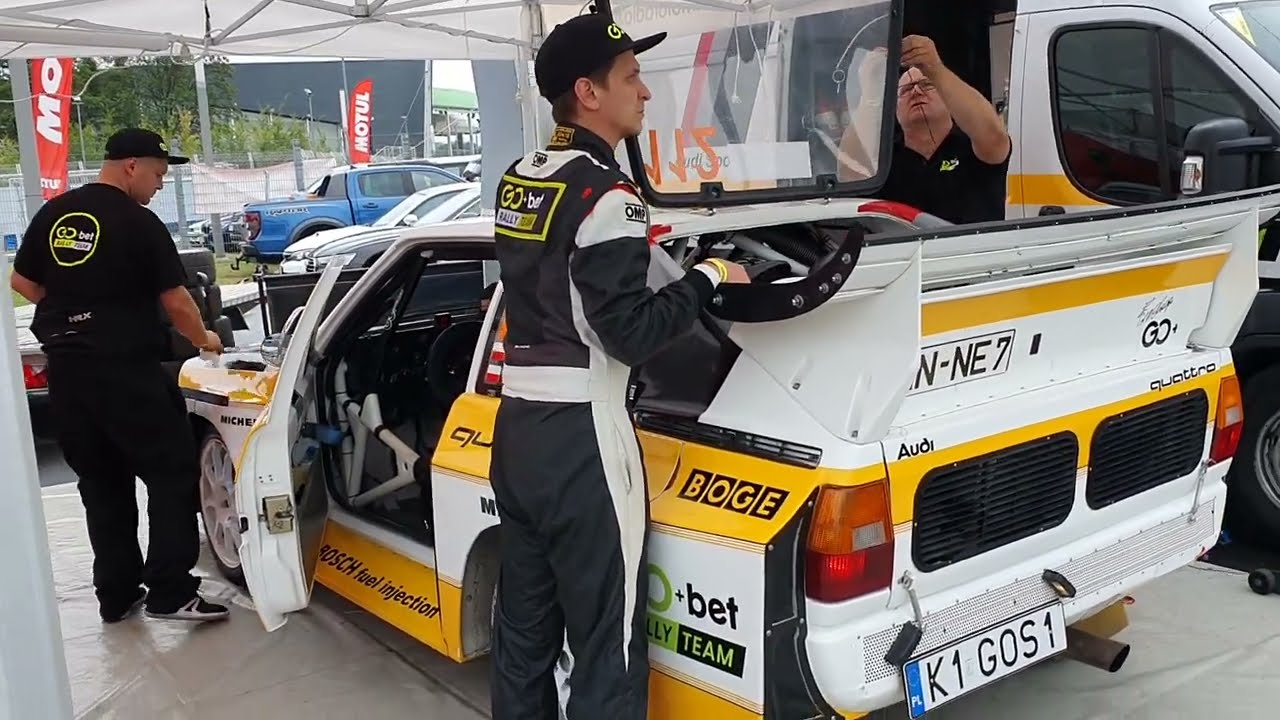 Audi Quattro S1 Grzegorz Olchawski Łukasz Zapart, @goplusbetrallyteam Rajd Śląska, @hrsmp2004