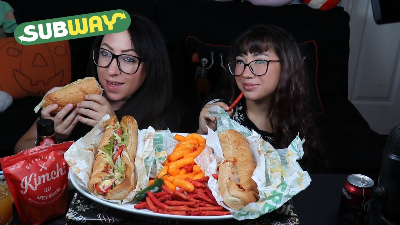 SUBWAY MUKBANG