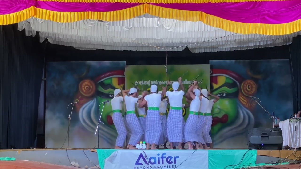 Calicut University Interzone 2023 #kolkali 2nd Prize Victoria College Palakkad (code no.113)