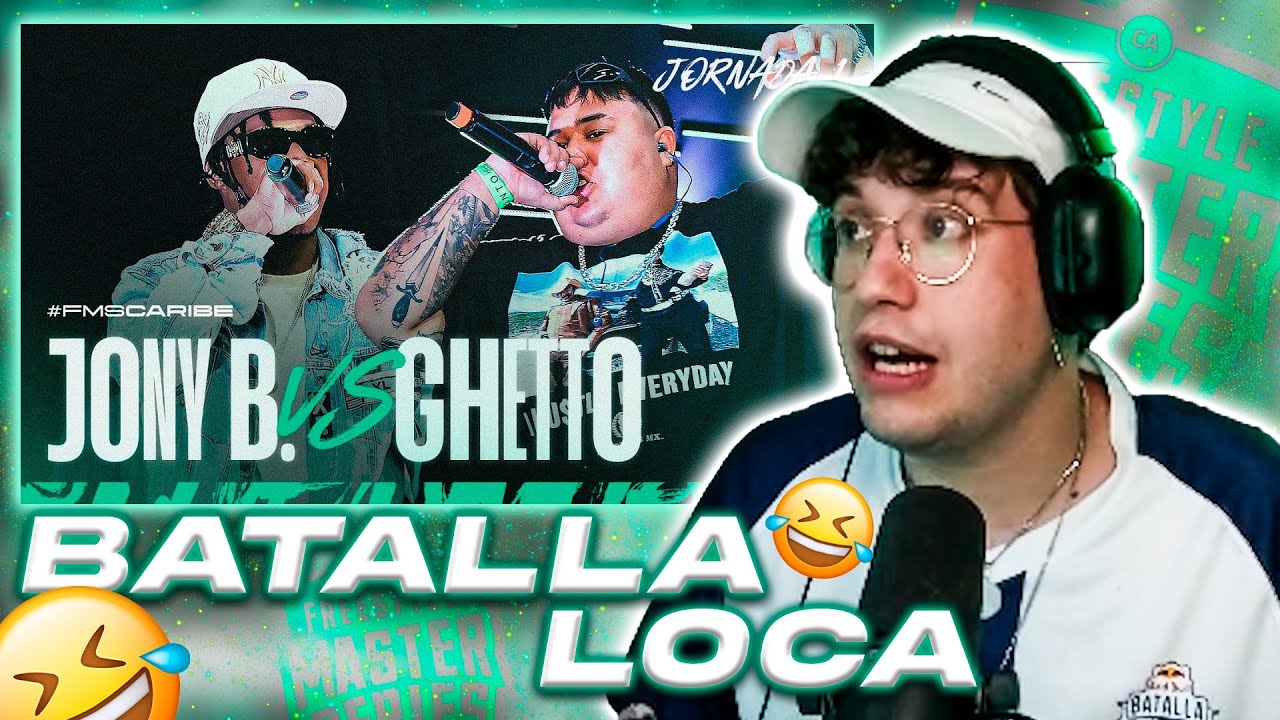 LA BATALLA MÁS SALVAJE QUE HE VISTO 🫥 JONY B. vs GHETTO #FMSCARIBE JORNADA 1 | KAPO013