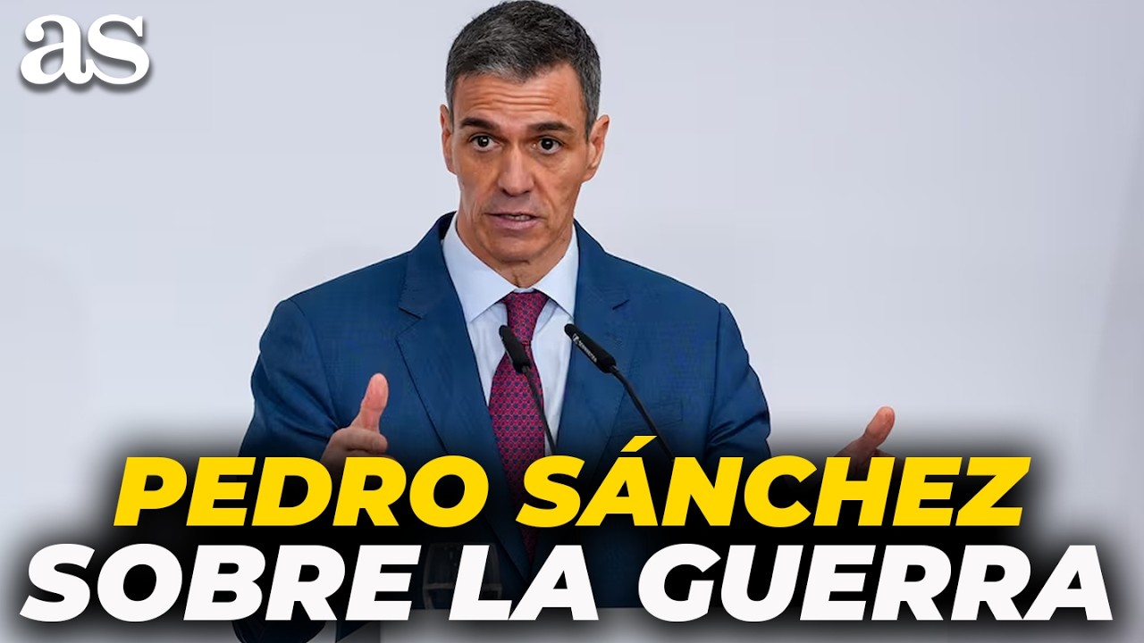 Pedro Sánchez HABLA DE EE UU e ISRAEL sobre IRÁN: “Esta guerra es un error que vamos A PAGAR