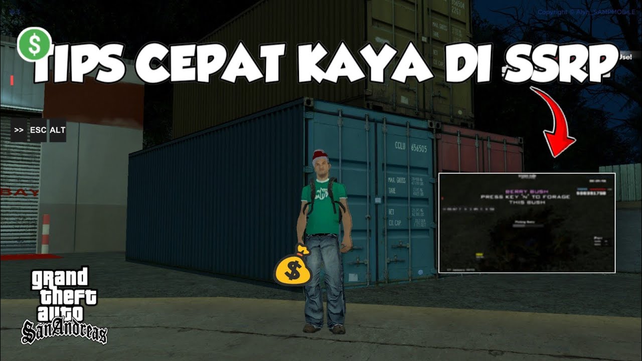 TIPS DAN CARA WARGA BARU CEPAT KAYA!! DI KOTA STATESIDE ROLEPLAY || GTA SA-MP ANDROID ROLEPLAY
