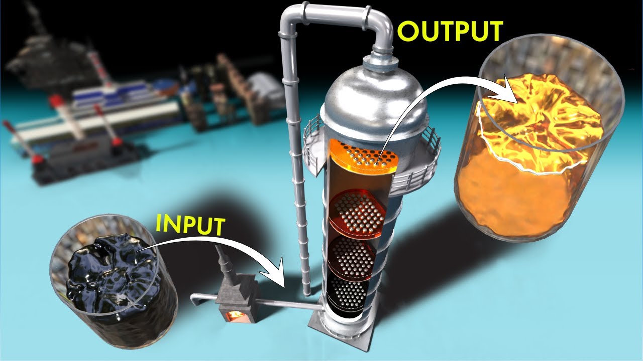 How a refinery works &ndash; what happens in a refining tower?