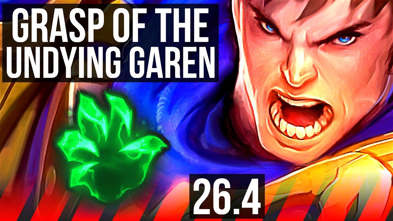 GAREN vs RENEKTON (TOP) | Grasp Of The Undying | EUW Master | 26.4