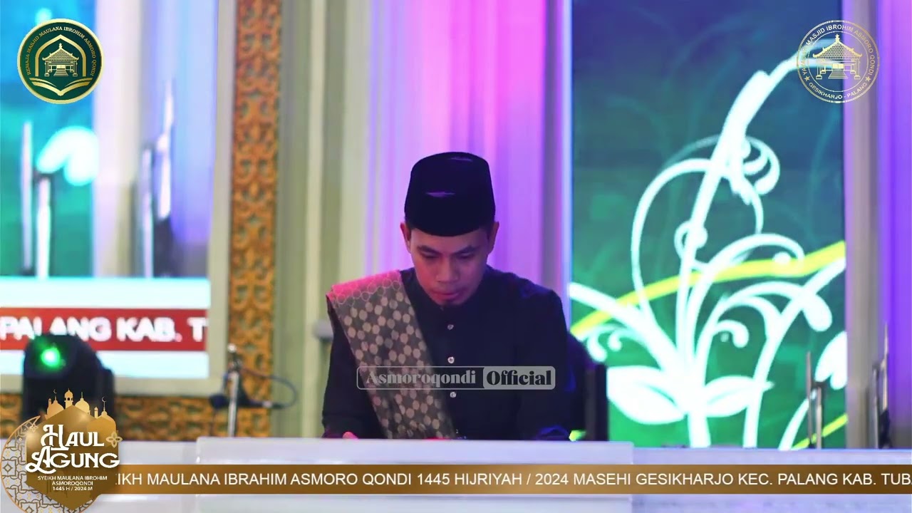 SUARA PETIR UST H. SYAMSURI FIRDAUS Dalam Haul Agung Syech Maulana Ibrohim Asmoro Qondi 2024