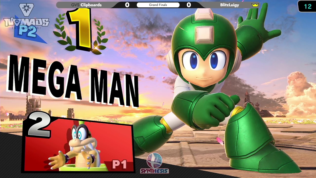 Smash Ultimate: GVS | Clipboards (Bowser Jr.) V BlitzLuigy (Mega Man) - Synthesis Online 72