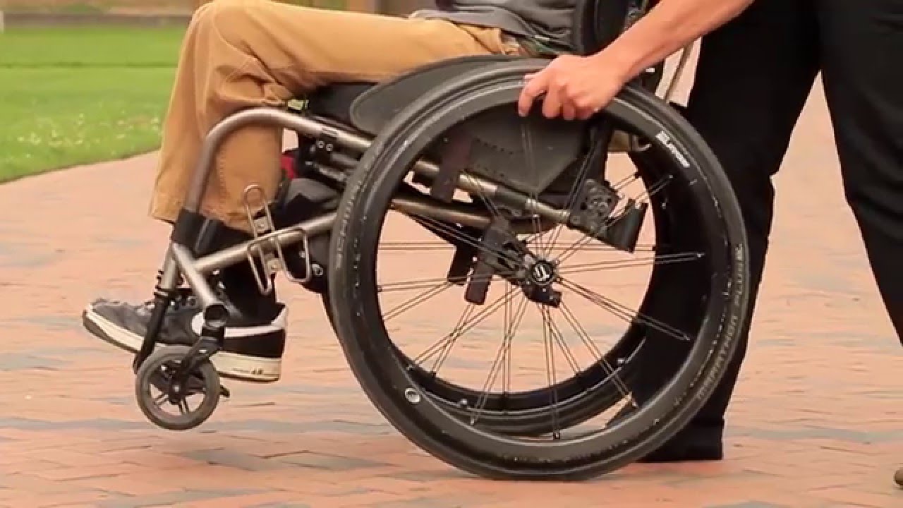 Wheelie in Place: SCI Empowerment Project Wheelchair Skills Video 2