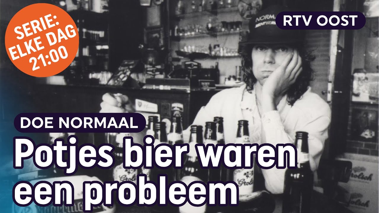 Drummer Fokke de Jong was Drents, toch perfect voor Normaal | RTV Oost