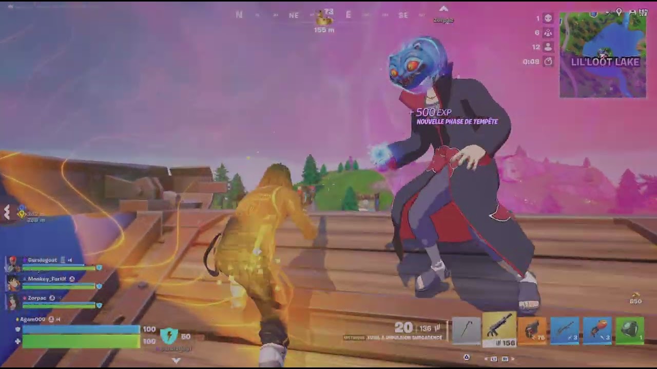 Fortnite recharge zéro construction