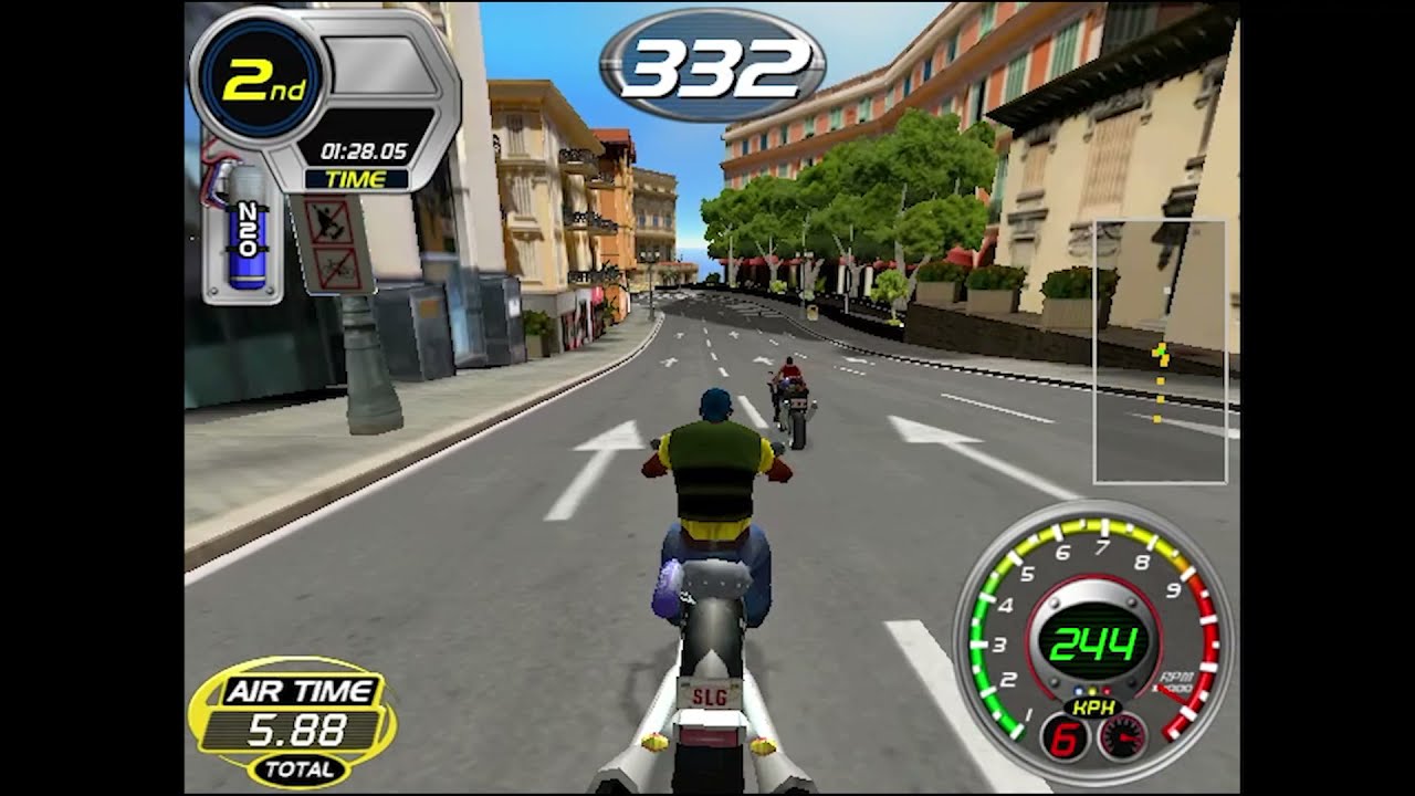 The Fast and the Furious: Super Bikes (Raw Thrills 2006) - Hard races playthrough