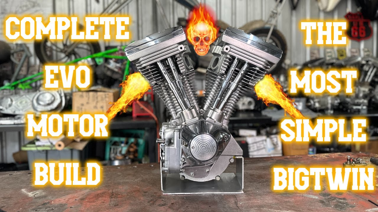 Complete Evo Motor Build - Harley Davidson