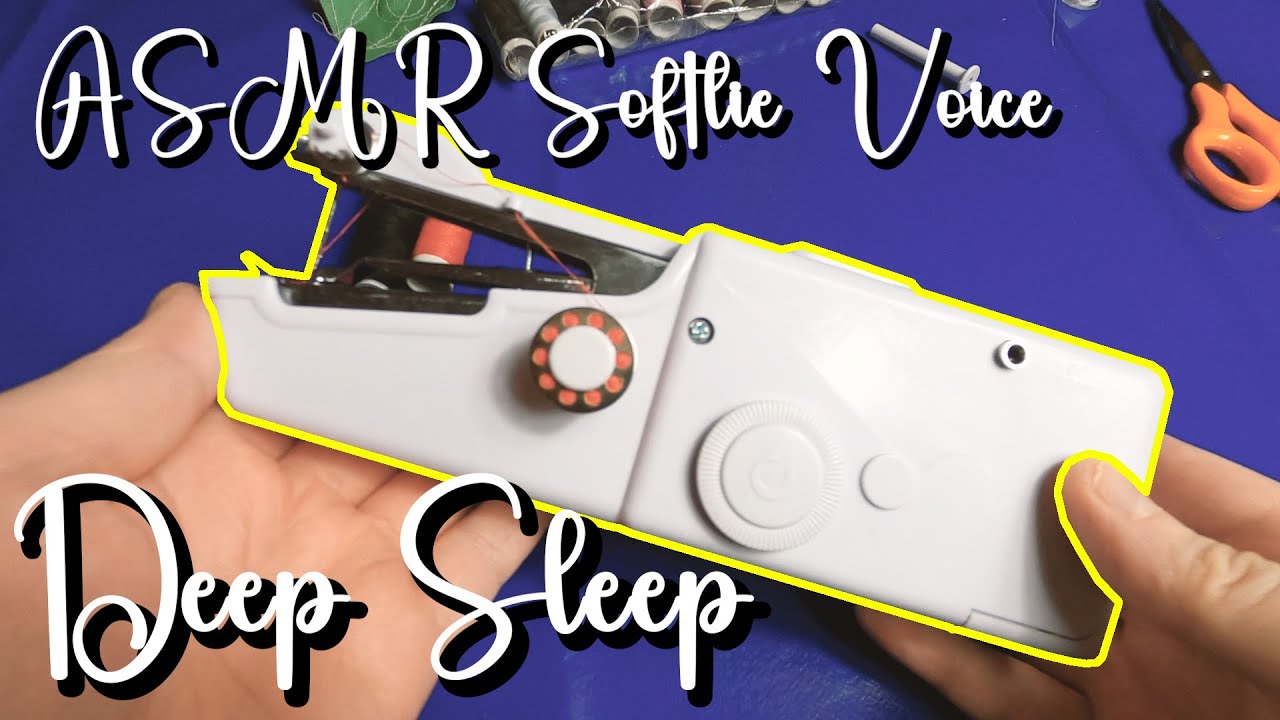 ASMR mit Handnähmaschine | Sanfte Stimme, beruhigende Atmosphäre & Tingling zur Entspannung