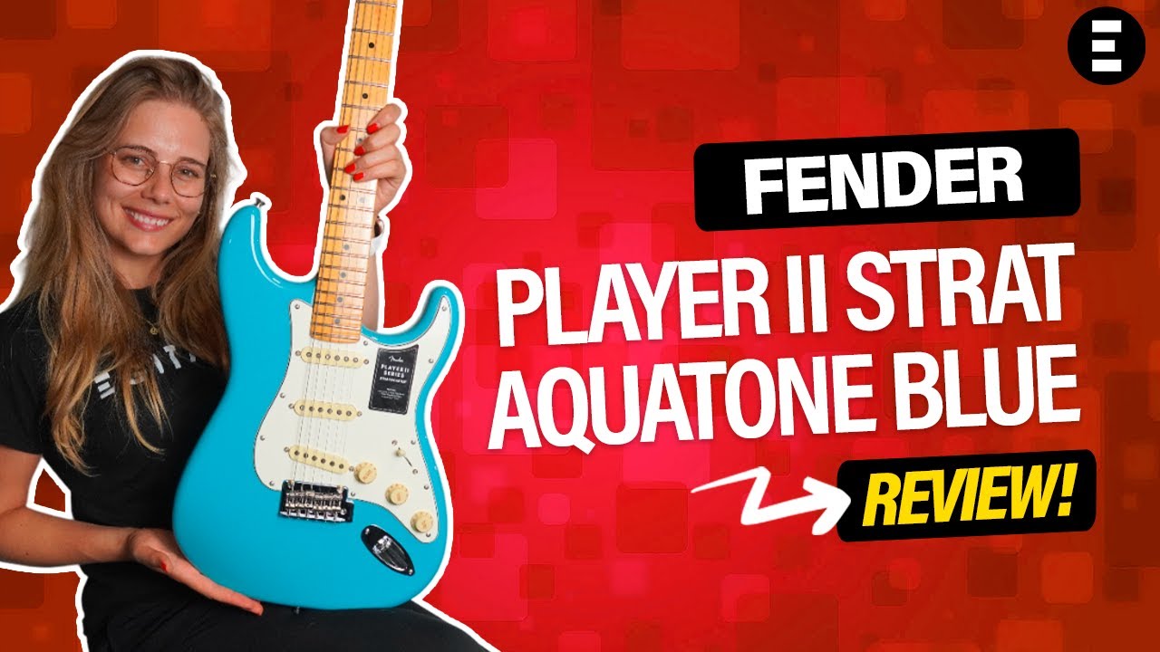 Fender Player II Stratocaster Aquatone Blue | EGITANA.pt