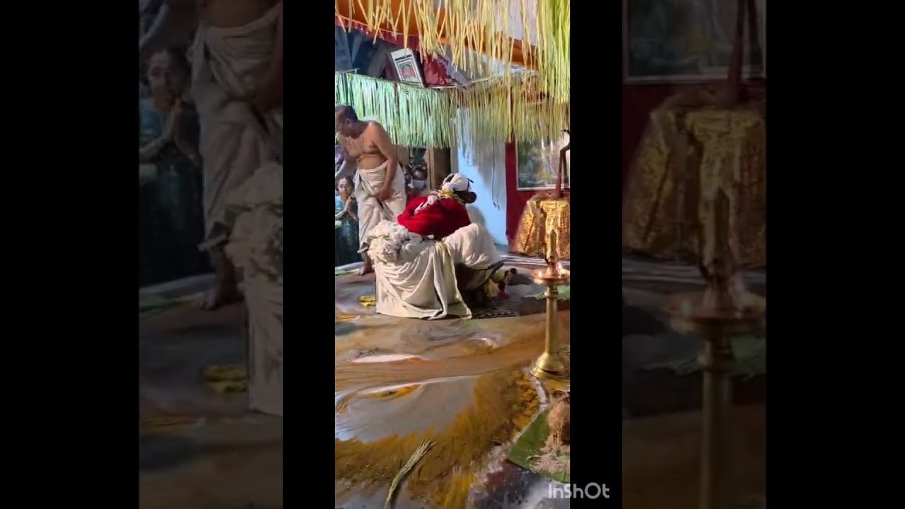 #വൈക്കം മുത്തേടത്തുകാവ് ദേവി ക്ഷേത്രം /വടക്കുപുറത്തു ഗുരുതി #🙏🕉️