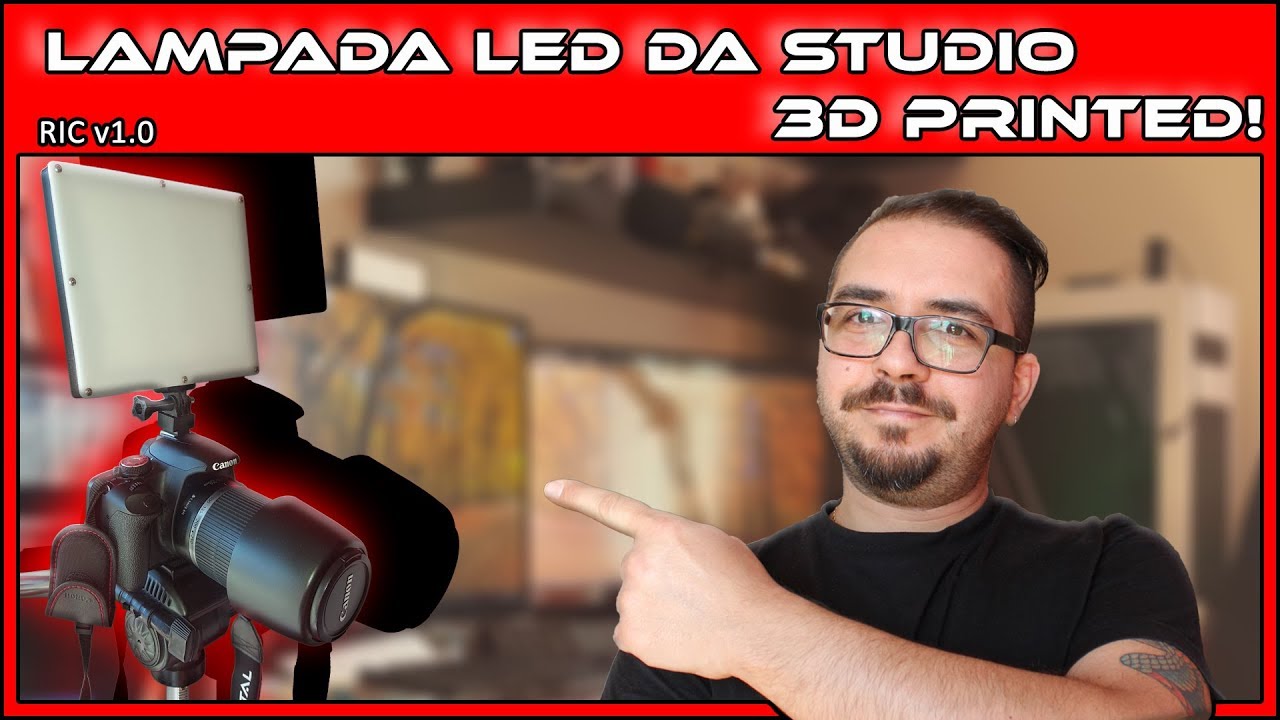 ITA - 3D Printed studio lamp (DSLR sled) TUTORIAL