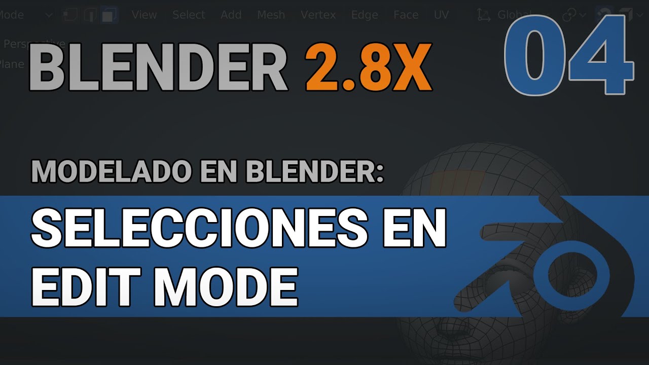 Selecciones en Edit Mode Blender 2.8 español | Modelado en Bender