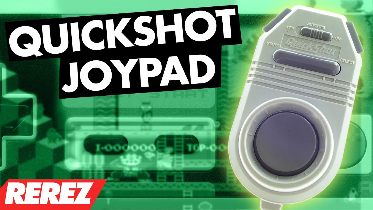 The Worst Controller for the NES? - Quickshot Joypad - Rare Obscure or Retro - Rerez