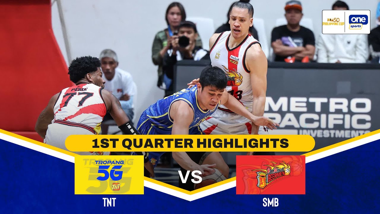 TNT vs. SAN MIGUEL | FINALS GAME 5 | 1ST QUARTER HIGHLIGHTS | PBA SEASON 50 PHILIPPINE CUP
