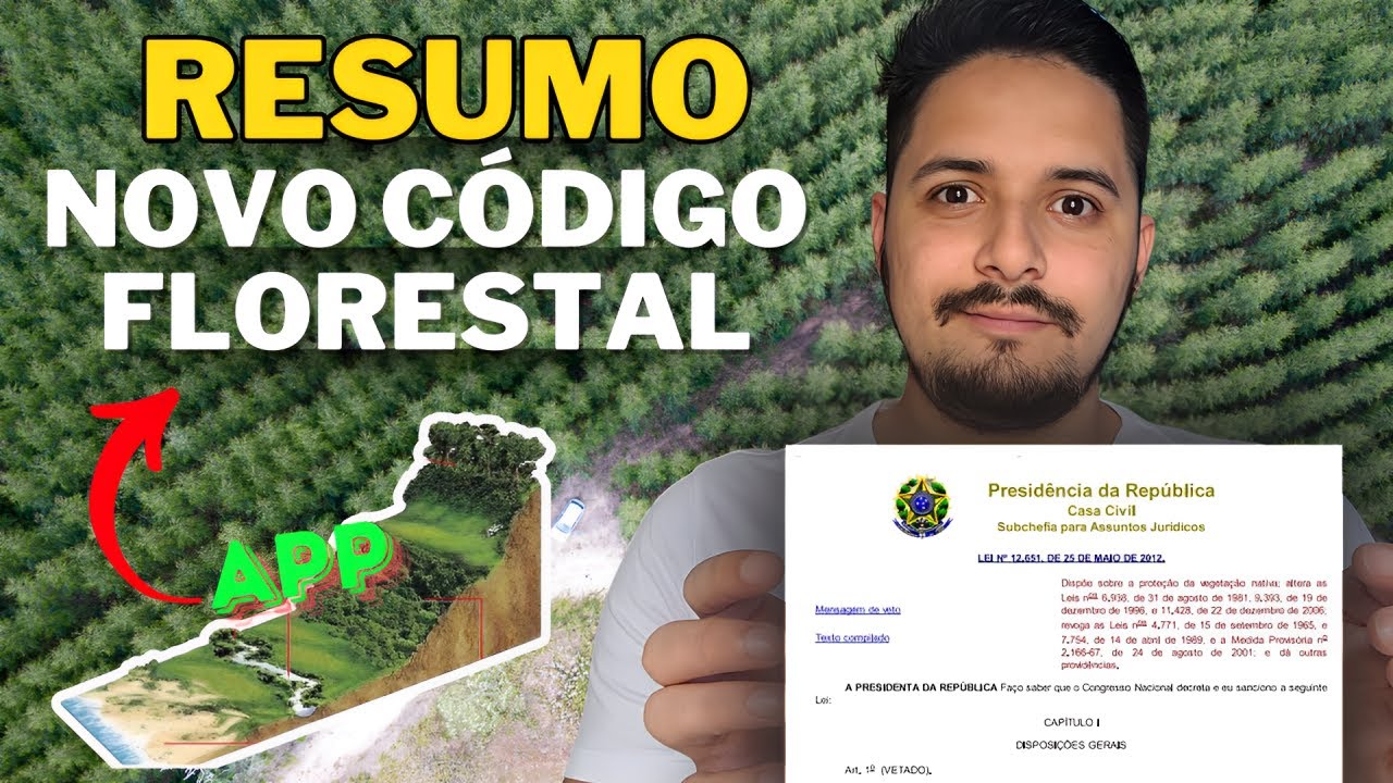 [EXCLUSIVO] NOVO CÓDIGO FLORESTAL  - LEI 12 .651  - DESCOMPLICANDO RÁPIDO E CLARO